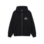 Stussy Marque Logo Capuche Last Zip Pull